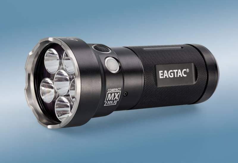 Мощный поисковый фонарь EagTac MX30L3-CR (все модификации)
